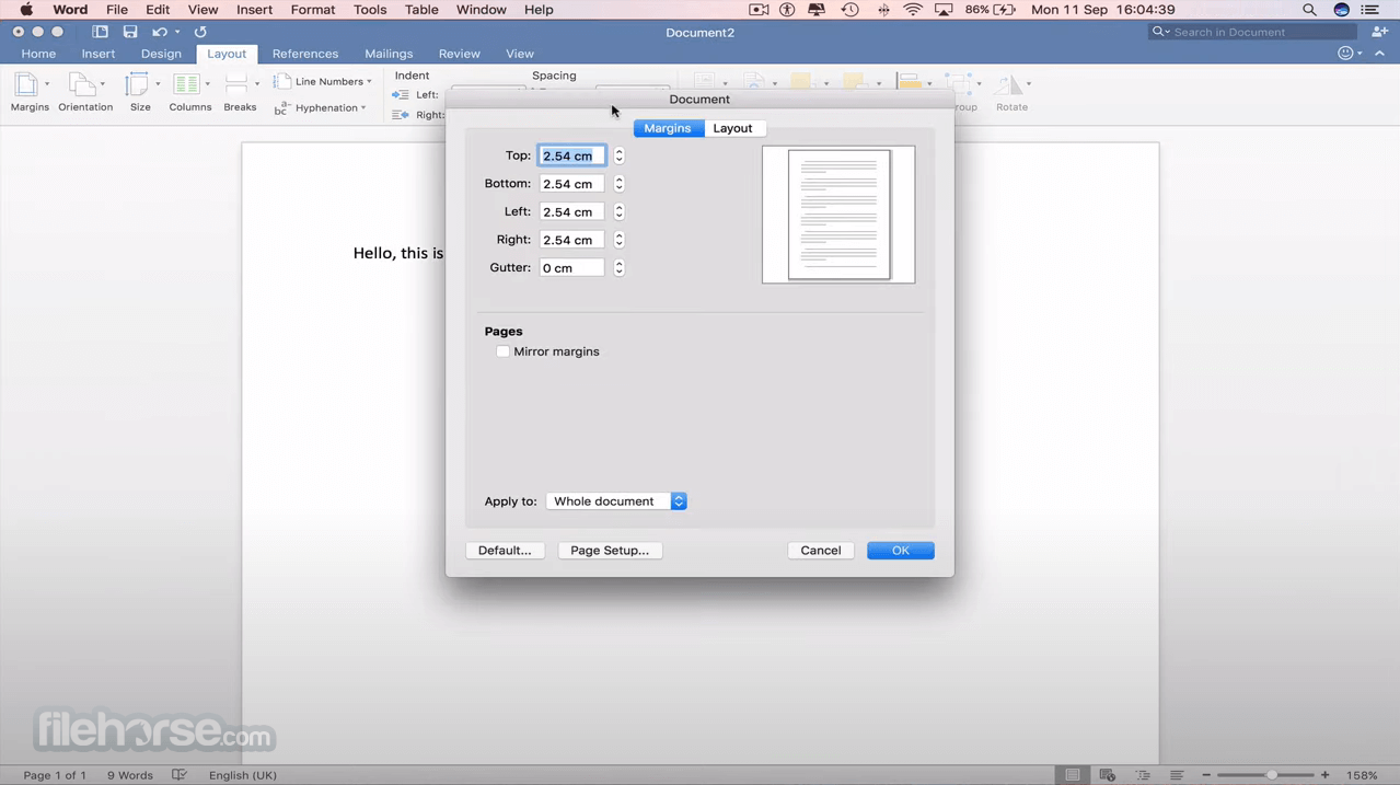 microsoft office word bundle for mac